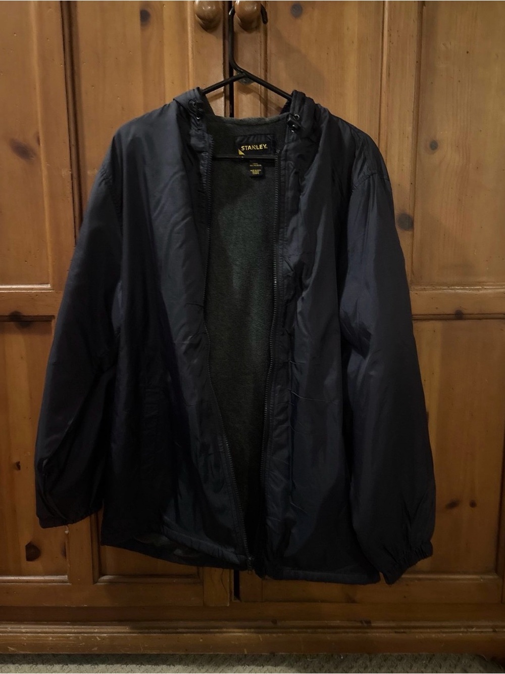 Stanley Men's Dark Blue Lightweight Hooded Jacket
